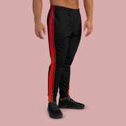 Red ombre Men's Joggers