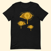 Gold goth Short-Sleeve Unisex T-Shirt