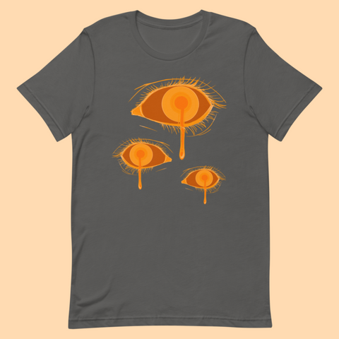 Orange goth Short-Sleeve Unisex T-Shirt