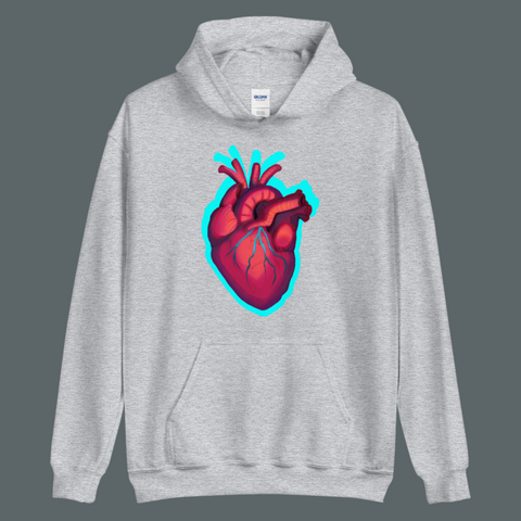 Anatomical heart Unisex Hoodie