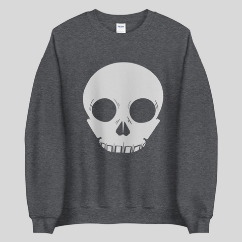 Goth skull Unisex Sweatshirt