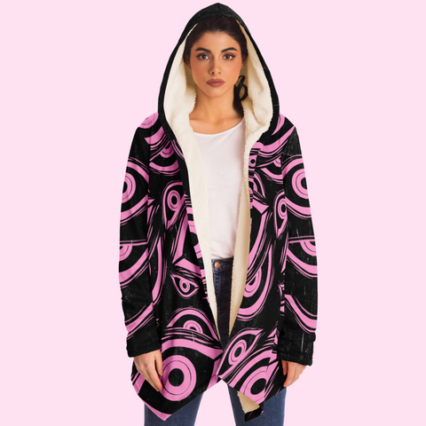 Pure pink cloak