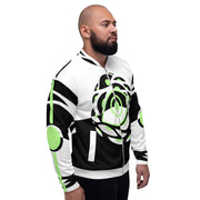 Ghost green accurate angel Unisex Bomber Jacket