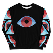 Creepy gothic Eye ball Unisex Sweatshirt