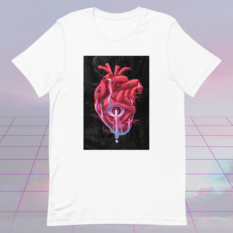 Heart throb light Short-Sleeve Unisex T-Shirt