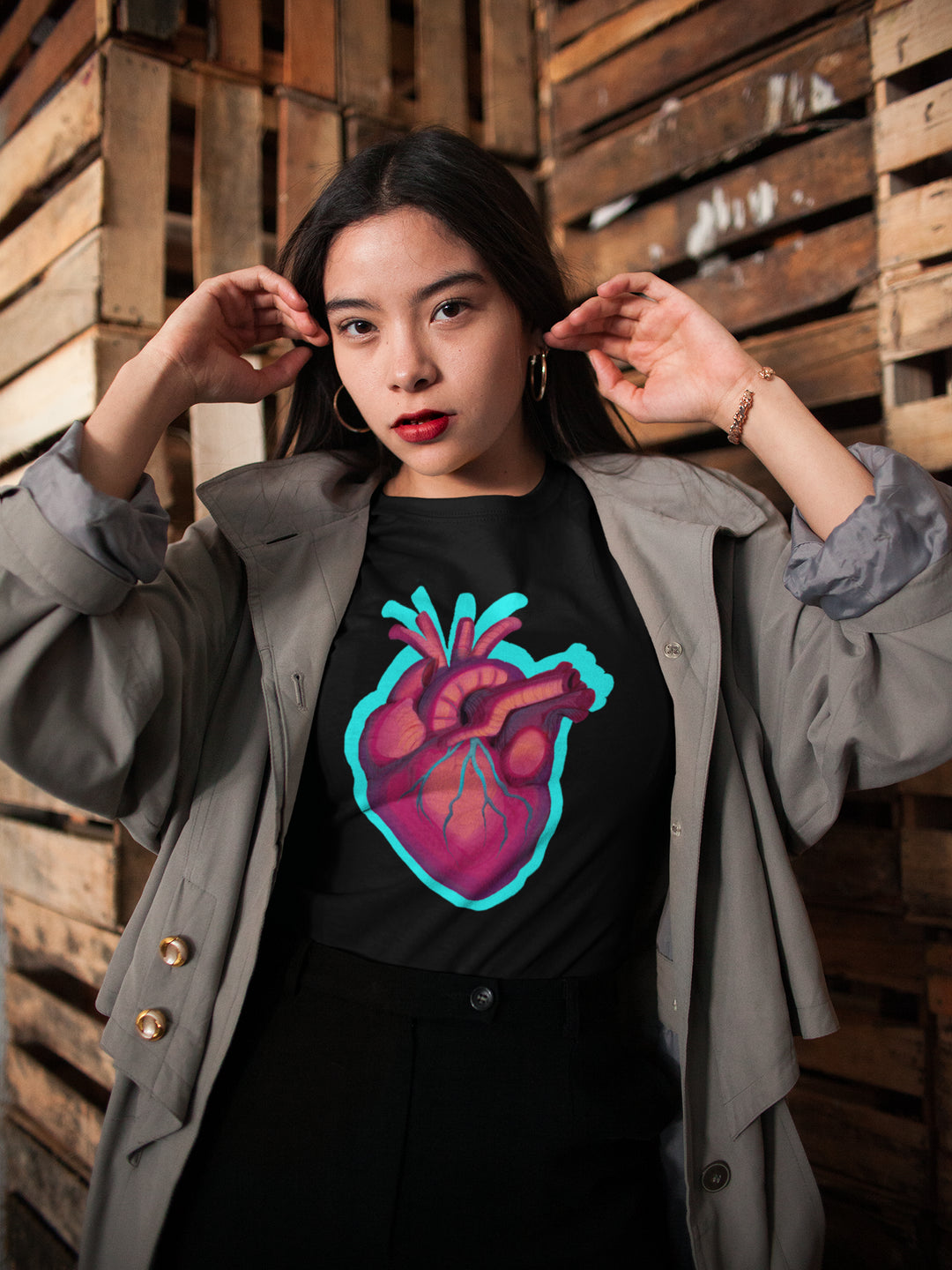 Anatomical heart Short-Sleeve Unisex T-Shirt