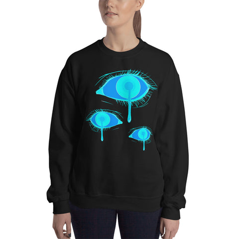 Blue eyeball Unisex Sweatshirt