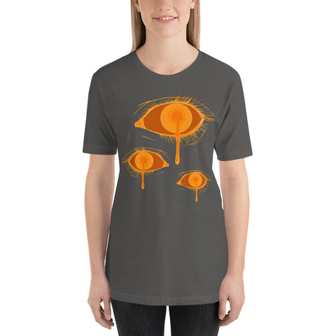 Orange goth Short-Sleeve Unisex T-Shirt