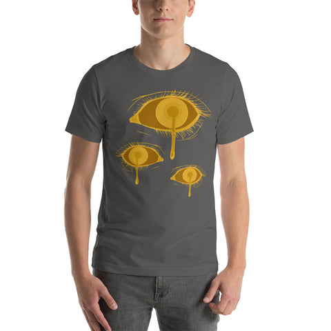 Gold goth Short-Sleeve Unisex T-Shirt