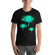 Green goth eyeball Short-Sleeve Unisex T-Shirt