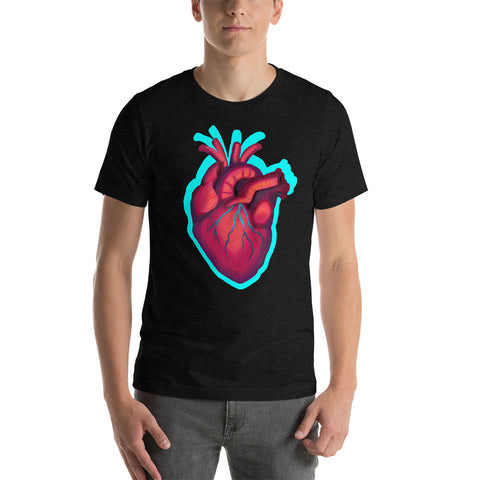 Anatomical heart Short-Sleeve Unisex T-Shirt