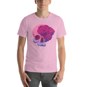 Pink goth skull Short-Sleeve Unisex T-Shirt