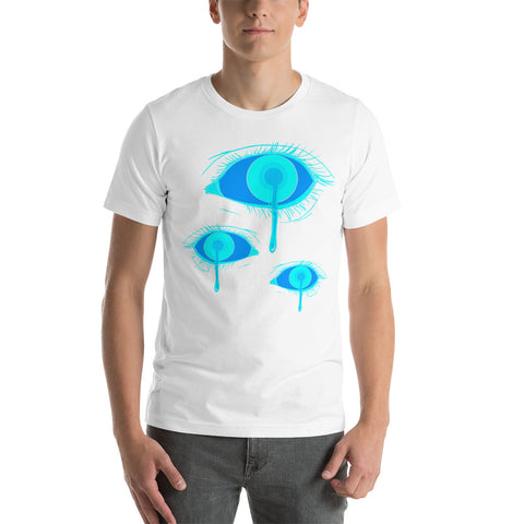 Blue goth Short-Sleeve Unisex T-Shirt